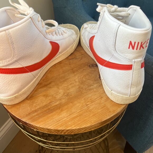 Nike Blazer Mid '77 Vintage White Mantra Orange 2020 Size 11 - Picture 5 of 9